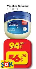 VASELİNE ORİGİNAL VAZELİN VASELİNE ORİGİNAL VAZELİN